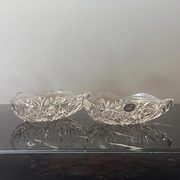 Bohemia Crystal 7” Egg Crystal Czech Republic Glass Crystal Two Piece Brilliant‎ - Picture 9 of 15